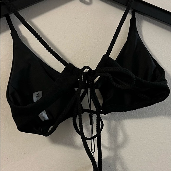 🆕 ZAFUL BLACK 2-PIECE BIKINI SET (S 4) - Picture 8 of 15